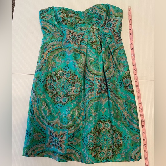 J. Crew Strapless Green Dress - Picture 13 of 13